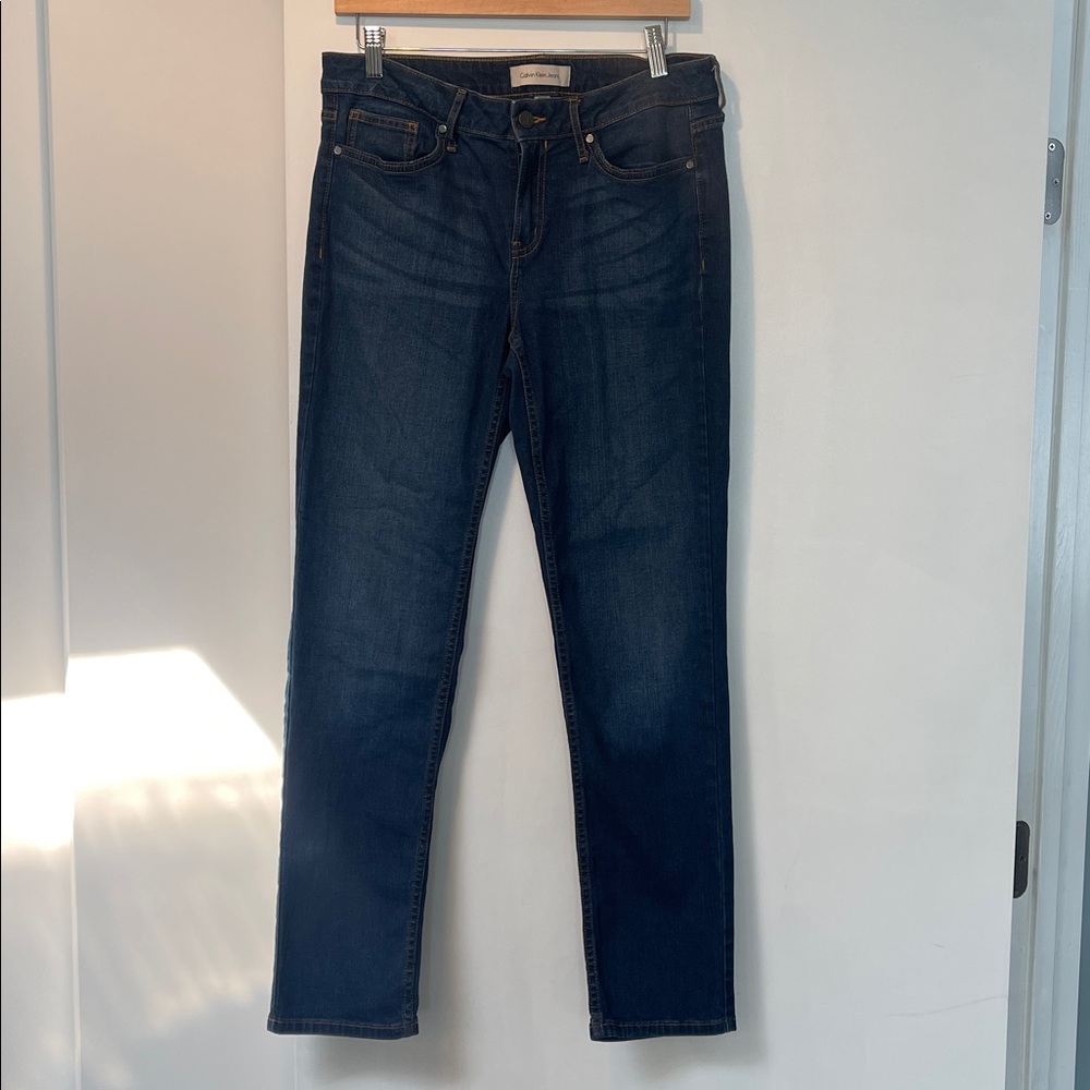 Calvin Klein Jeans Women's Skinny Jeans - Dark Blue